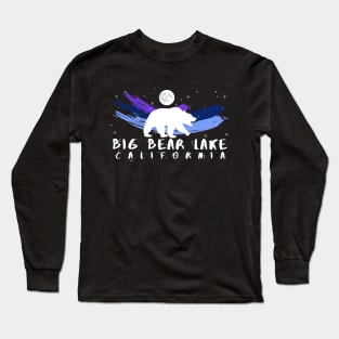 BIG BEAR LAKE [night skies] Long Sleeve T-Shirt